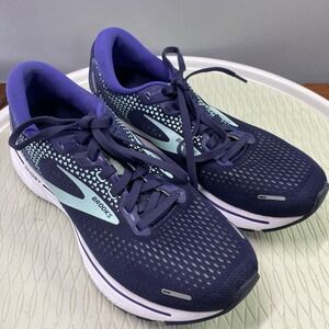 Brooks Women's Ghost 14 Running Shoes 1203562A446 Navy Blue  Sz.‎ 7.5US